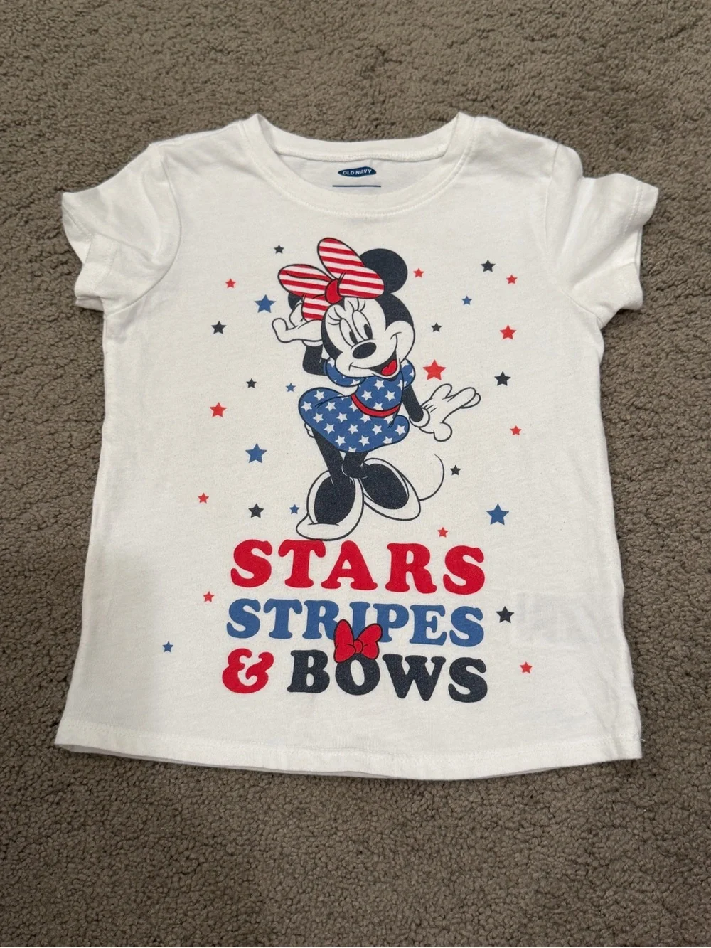 Disney Minnie Patriotic Tee